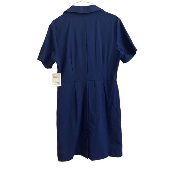 Stan Herman for US Airways by Twin Hill Heritage Blue Flight Attendant Dress 8P - Picture 2 of 6